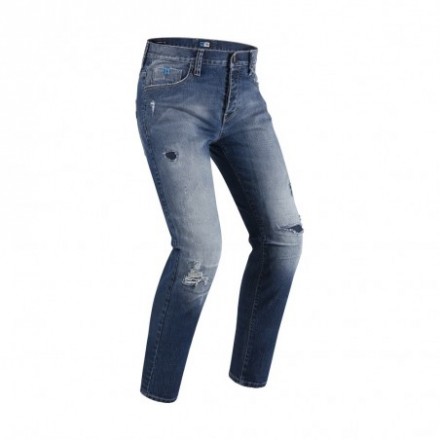 PANTALON VAQUERO PMJ STREET AZUL GASTADO