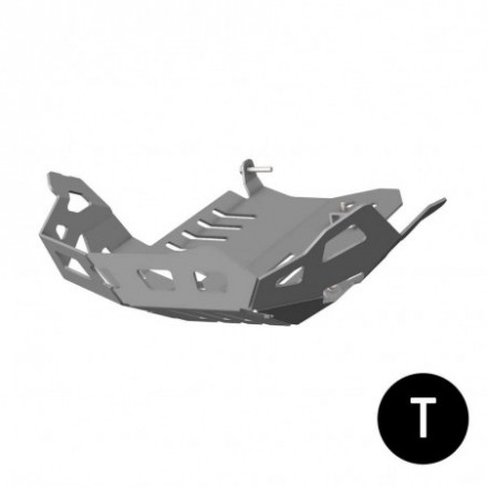 CUBRE CARTER CROSSPRO ALUMINIO YAMAHA XTZ 1200 SUPER TENERE 10-14 NEGRO T